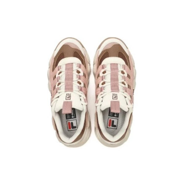 CROISSANT Chunky Sneaker „Pink Brown“