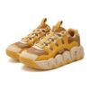 CROISSANT Chunky Sneakers „Gelb Braun“