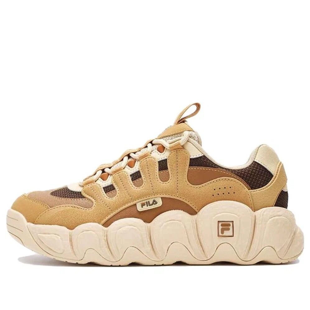CROISSANT Chunky Sneakers „Orange Brown“