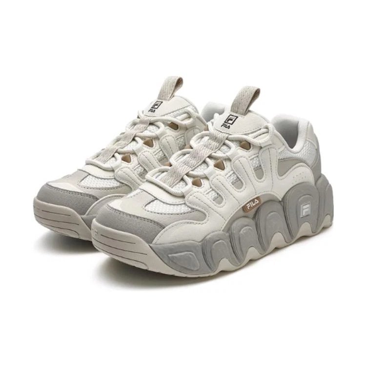 CROISSANT Chunky Sneakers „White Grey“