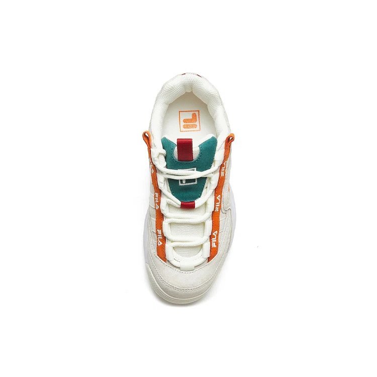 D-formation Daddy Shoes Grün/Orange/Weiß