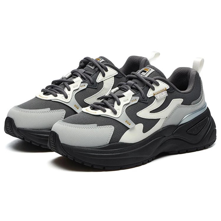 Dad Shoe „Grau-Schwarz“