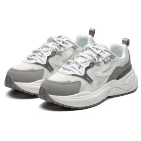 Dad-Sneaker „Pink-Grau-Weiß“