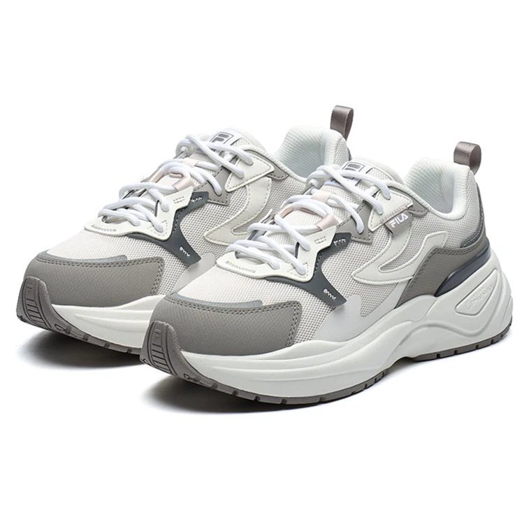 Dad-Sneaker „Pink-Grau-Weiß“