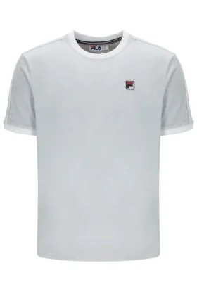 Dawn Blue Basilio Velours-T-Shirt