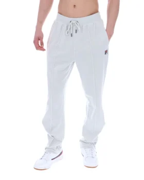 Dawn Blue Fio Velours-Jogginghose mit geradem Bein