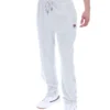 Dawn Blue Fio Velours-Jogginghose mit geradem Bein