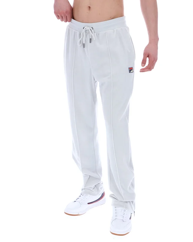 Dawn Blue Fio Velours-Jogginghose mit geradem Bein
