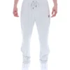 Dawn Blue Fio Velours-Jogginghose mit geradem Bein