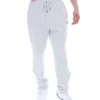 Dawn Blue Fio Velours-Jogginghose mit geradem Bein