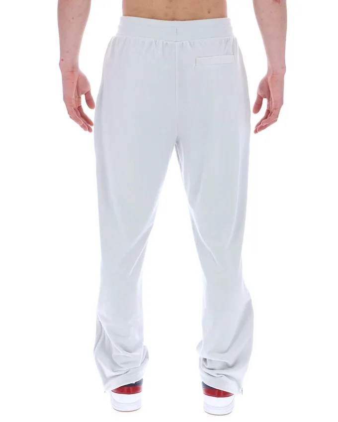 Dawn Blue Fio Velours-Jogginghose mit geradem Bein