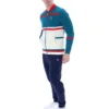 Deep Lagoon Stefan Archive Cut-and-Sew-Trainingsjacke