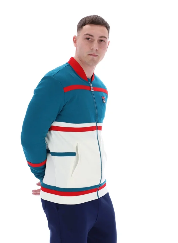 Deep Lagoon Stefan Archive Cut-and-Sew-Trainingsjacke