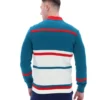 Deep Lagoon Stefan Archive Cut-and-Sew-Trainingsjacke
