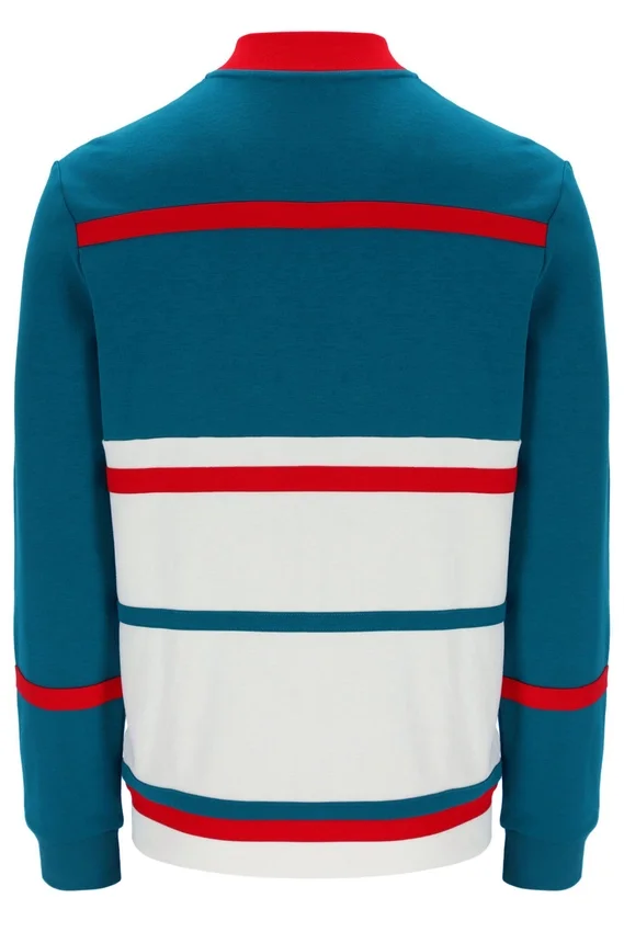 Deep Lagoon Stefan Archive Cut-and-Sew-Trainingsjacke