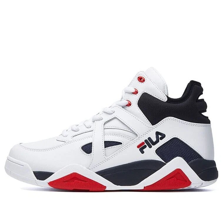 Die Cage-Basketballschuhe „White Navy“
