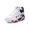 Die Cage-Basketballschuhe „White Navy“