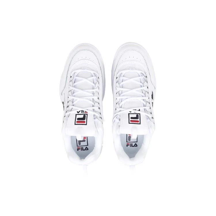 Disruptor 2 Low-Top-Schuhe Weiß/Schwarz/Rot