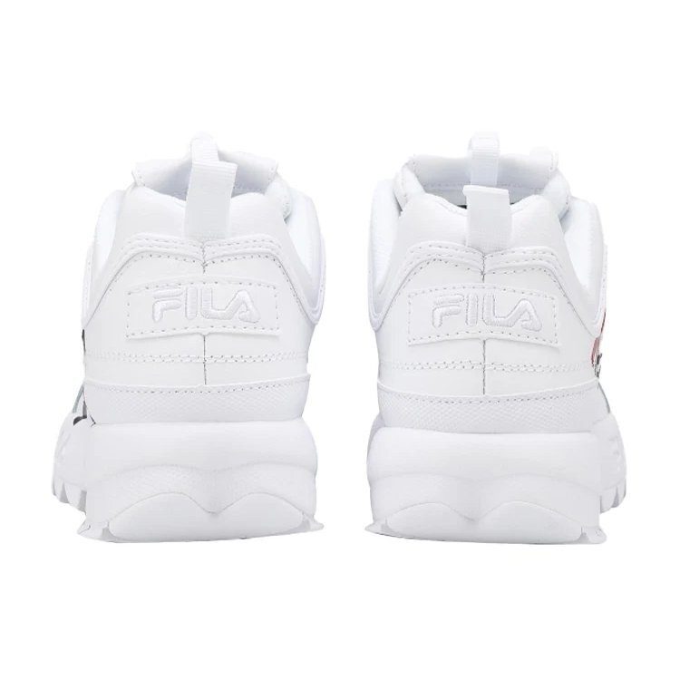 Disruptor 2 Low-Top-Schuhe Weiß/Schwarz/Rot