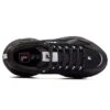 Dämpfende, tragbare Plateau-Schuhe im Clunky-Stil, schwarz