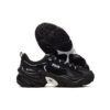 Dämpfende, tragbare Plateau-Schuhe im Clunky-Stil, schwarz