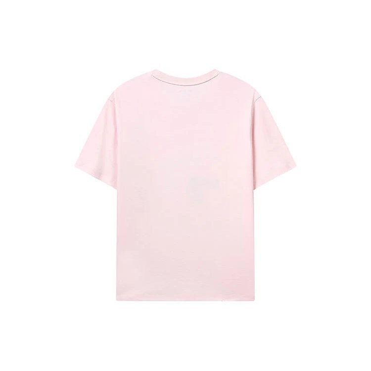 Dolphin Printing Freizeit-Sport-Shorts mit kurzen Ärmeln, rosa