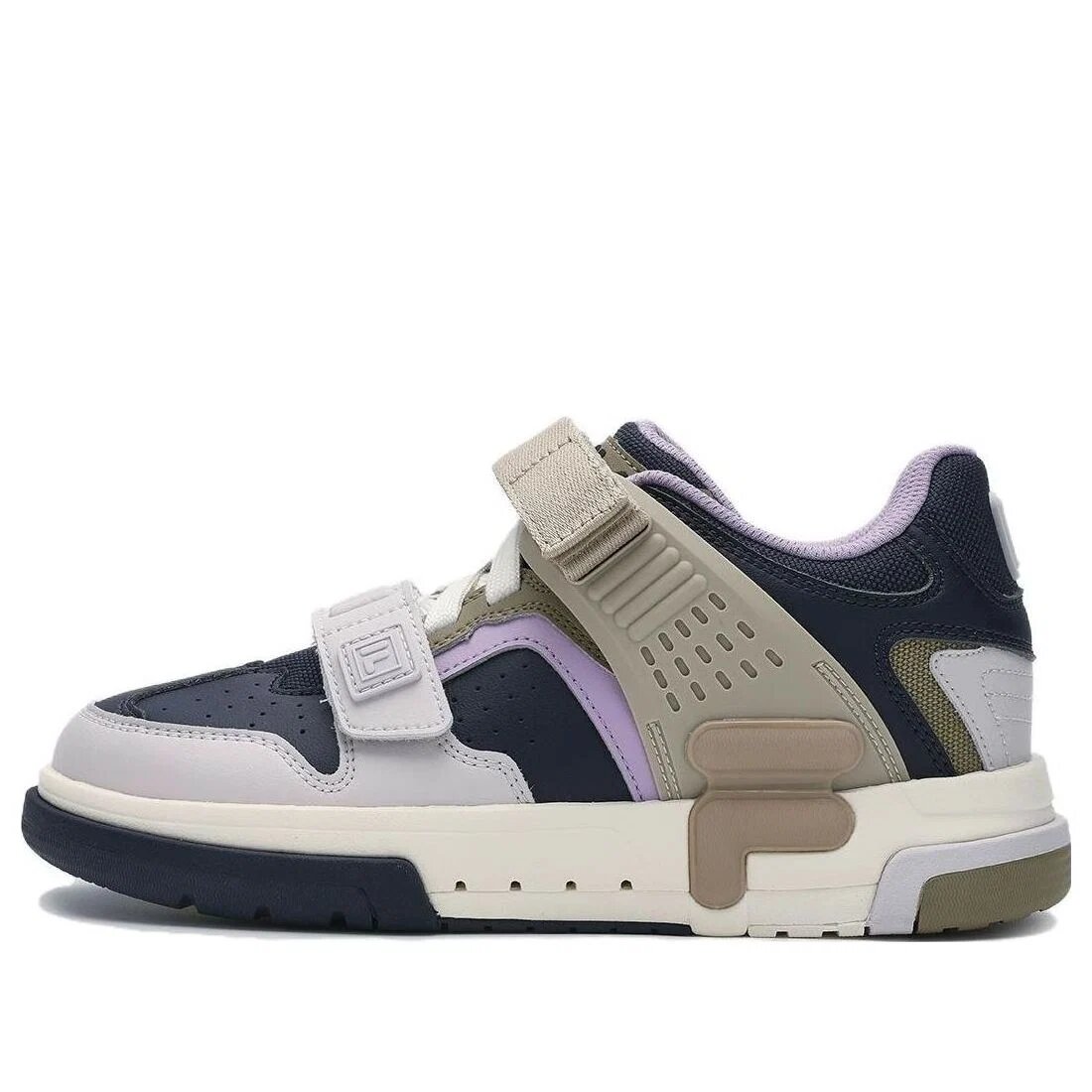 Doppio-Sneaker „Purple Black“