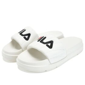 Drifter Bold Slides „Weiß Schwarz“