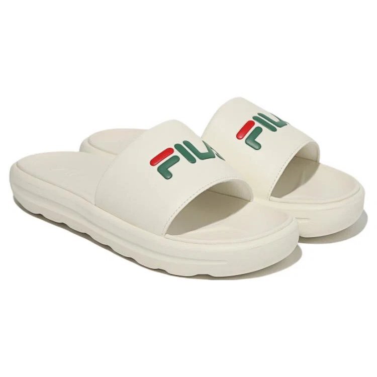 Drifter V2 Slides mit großem Logo „Cream“