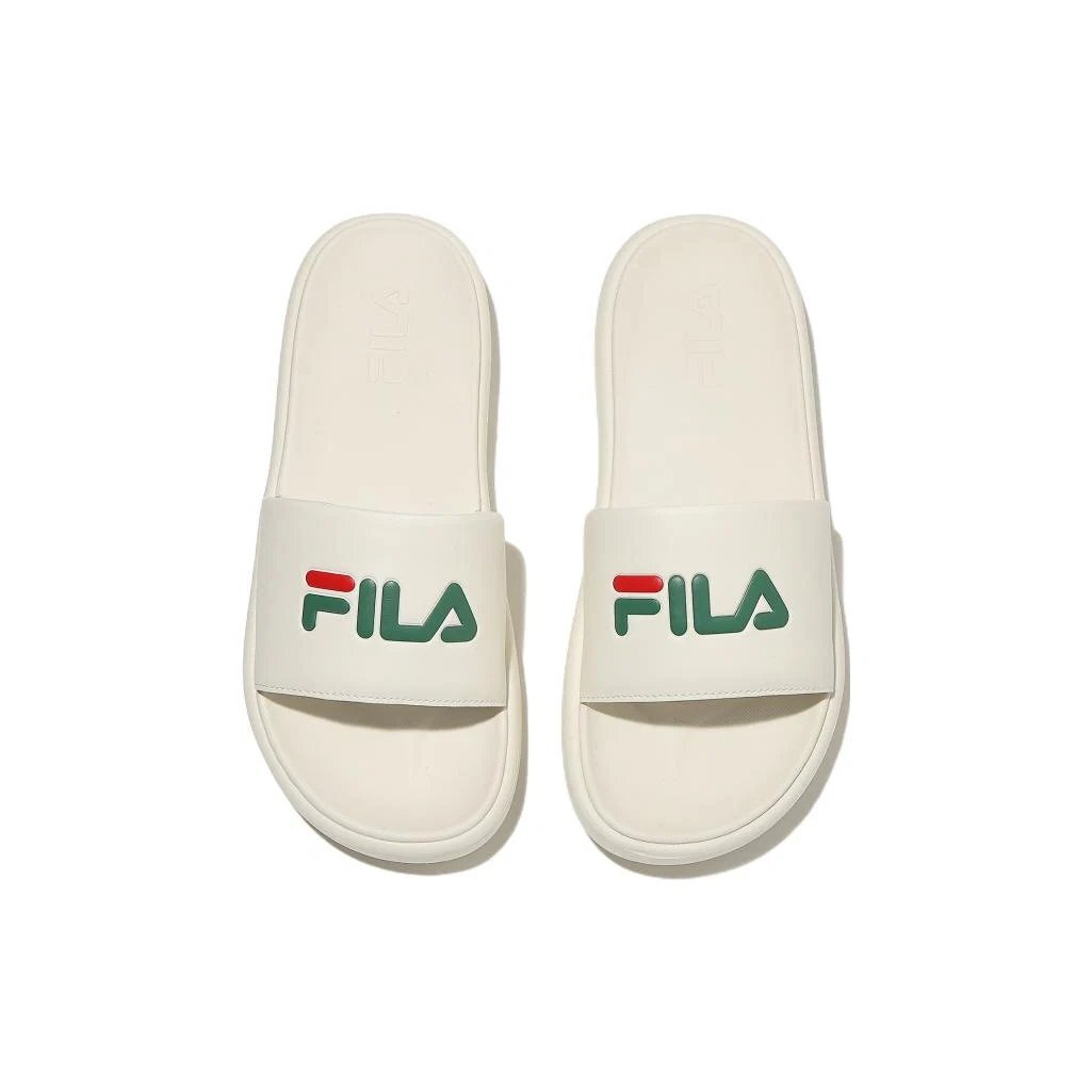 Drifter V2 Slides mit großem Logo „Cream“