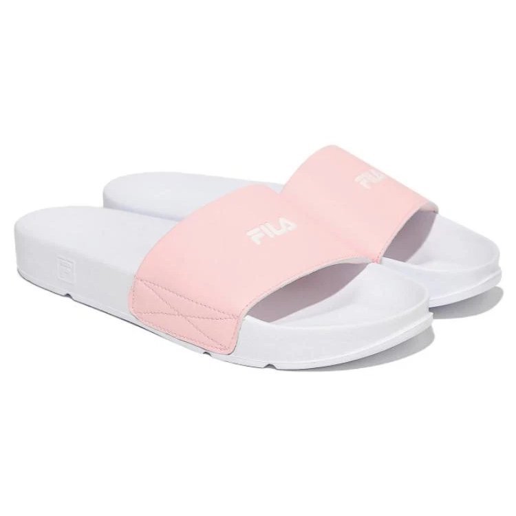 Drifter V2 Slides „Weiß-Rosa“