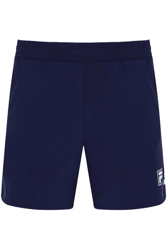 Dunkelblaue 5"-Tennishorts für Herren