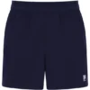 Dunkelblaue 5"-Tennishorts für Herren mit Innenhose
