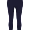 Dunkelblaue Tennis-Leggings für Damen