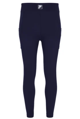 Dunkelblaue Tennis-Leggings für Damen