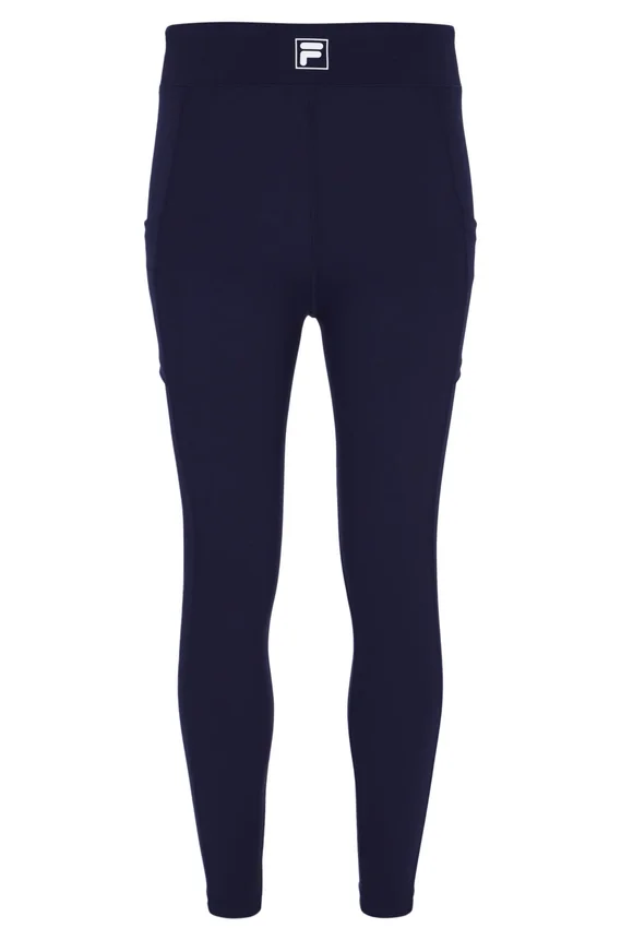 Dunkelblaue Tennis-Leggings für Damen