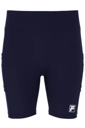 Dunkelblaue Tennis-Shorts für Damen