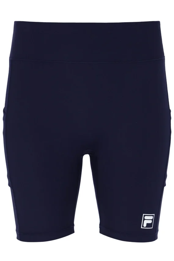 Dunkelblaue Tennis-Shorts für Damen