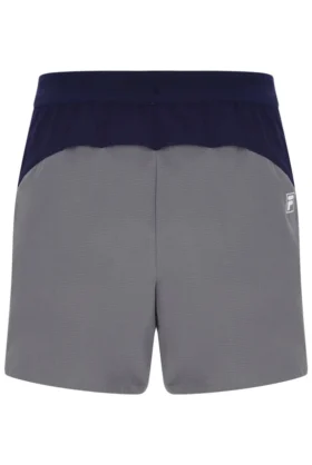Dunkelgraue 5″-Tennishorts für Herren mit Innenhose