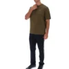 Dunkelolivfarbenes Yaxley 3 Premium-T-Shirt