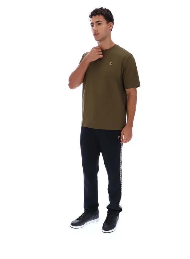Dunkelolivfarbenes Yaxley 3 Premium-T-Shirt