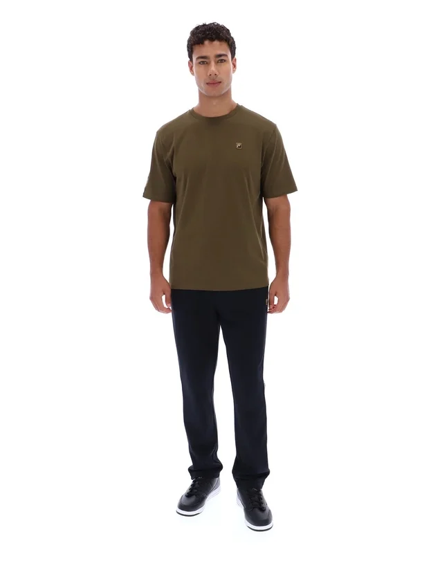 Dunkelolivfarbenes Yaxley 3 Premium-T-Shirt