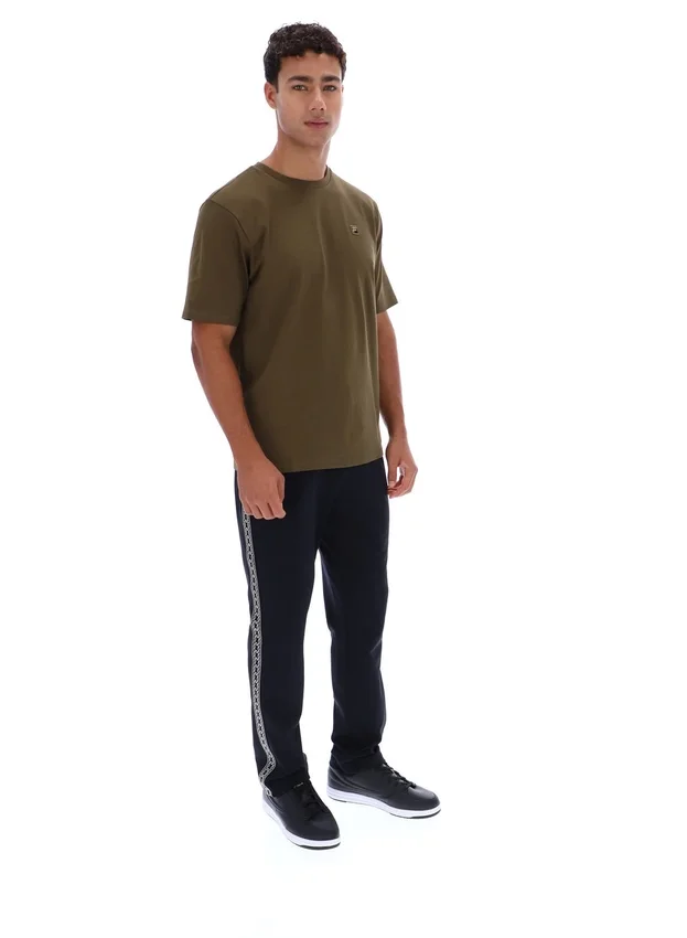 Dunkelolivfarbenes Yaxley 3 Premium-T-Shirt