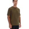 Dunkelolivfarbenes Yaxley 3 Premium-T-Shirt
