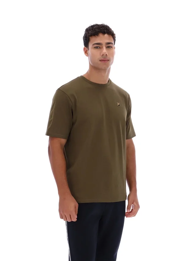 Dunkelolivfarbenes Yaxley 3 Premium-T-Shirt