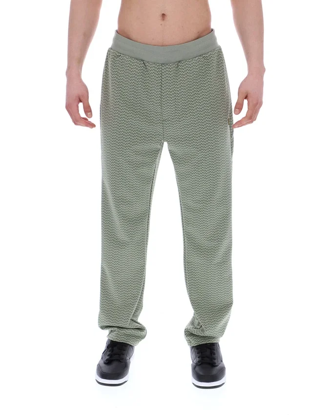 Edward-Hose mit Fischgrätenmuster in Seeschaum