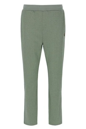 Edward-Hose mit Fischgrätenmuster in Seeschaum