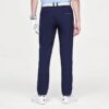 Einfarbige, gewebte Sport-Lange Hose in Blau