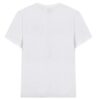Einfarbiges T-Shirt mit Buchstabenprint „Weiß“