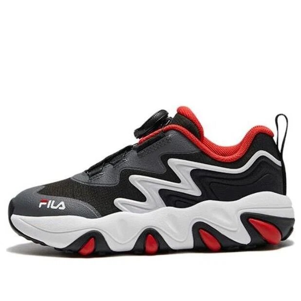 Essential Casual Sneaker „Schwarz Grau Rot“